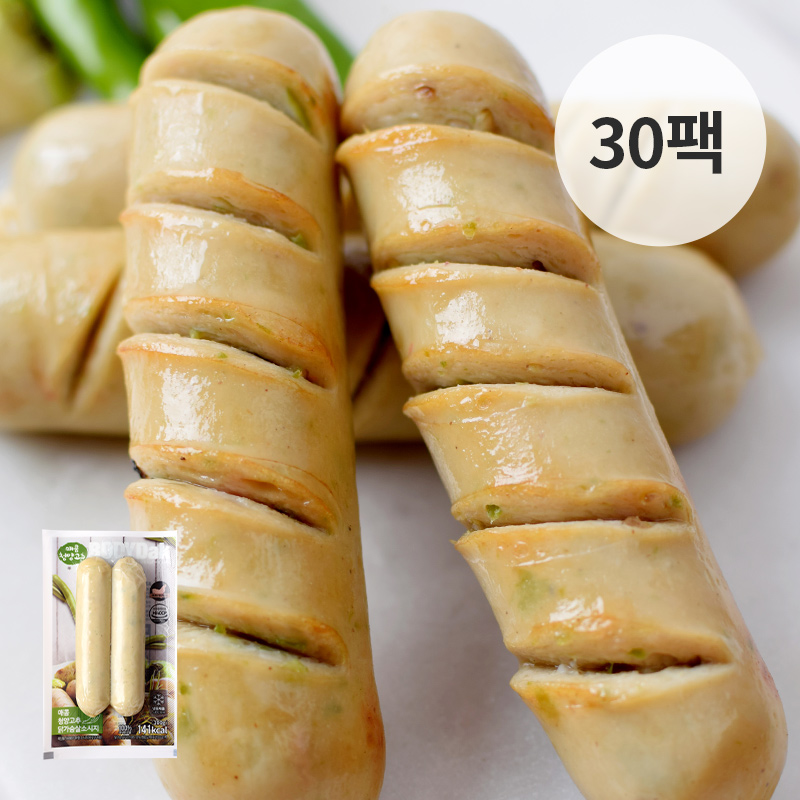[바디닭] 매콤청양고추 닭가슴살 소시지 30팩