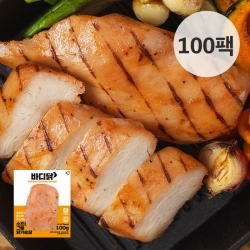 [바디닭] 소프트 그릴 닭가슴살 100팩